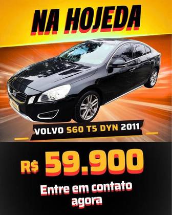 VOLVO S60 2.0 T TURBO GASOLINA 4P AUTOMÁTICO